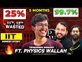 Cracked IIT JEE in 5 months🔥| IIT JEE Story of Bhavay| Is PW enough for JEE Advanced| IIT Motivation