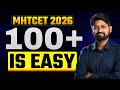 Want 100+ in CET? 😮 Follow This EASY Method by Ankush Sir | MHT-CET 2026 Strategy