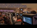 Worth an Upgrade? I Singapore Airlines Premium Economy Class CGK-SIN I SQ951 I Boeing 777-300ER