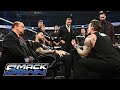 FULL SEGMENT: Roman Reigns, CM Punk and Seth Rollins sign contract: SmackDown, March 28, 2025