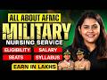 All About AFMC Militry Nursing Service | Eligibility | Seats | Syllabus | Salary By Shipra Tiwari