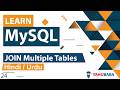 MySQL JOIN Multiple Tables Tutorial in Hindi / Urdu