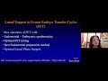 Masterclass Session III: Is luteal phase support different in FET cycles? - Dr. Duru Shah