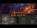 Unreal Engine free assets April 2026 #1
