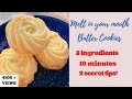 Beginner's easy to bake 10 minute Melt in your mouth Butter Cookies / बेस्ट  बटर  कुकीज़