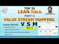 What is VSM - Value Stream Mapping | How to do VSM (In Hindi) | VSM Full Course @aytindia
