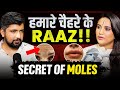 Moles aur Body parts ke raaz | Kya btata hai apka face apke baare me?? | Hidden secrets😱