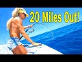 20 Miles Offshore Florida Fishing in a Small Boat!