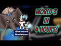 Idleon SPEEDRUN to World 6 - Day 1: World 3 in 4 hours (F2P No Autoloot) #idleon #speedrun