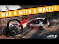 Is WRC 8 any good with a steering wheel? (Thrustmaster TS-XW gameplay) | A Tribe Called Cars