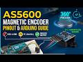 AS5600 Magnetic Encoder | Pinout, Working \u0026 Arduino Interface