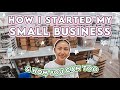How I Started My Small Business | How To Ship \u0026 Sell Online 📦💖 Learn from my mistakes! ✨