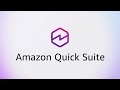 Introducing Amazon Quick Suite | Your agentic teammate | Amazon Web Services