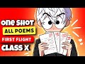 Class 10 English full revision of all poems in first flight | All  poem revision in one shot