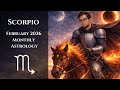 Scorpio February 2026 Monthly Astrology Forecast