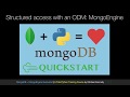 MongoDB and Python Quickstart (1/21): How ODMs work