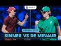 Jannik Sinner vs Alex De Minaur For A Place In The Final | Vienna 2025 Semi-Final Highlights