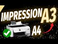 Comment imprimer en A3 sur une imprimante A4