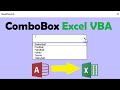 How to populate ComboBox from access database using Excel VBA