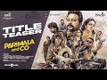 Parimala and Co - Title Teaser | Jayaram | Urvasi | Pandiraaj | Foxn