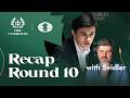 Best moments of Round 10 with Peter Svidler’s analysis!