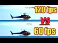 60 fps vs 120 fps Video Comparison - LG High Frame Rate