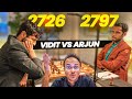 This is why he is world no.3 | Arjun Erigaisi vs Vidit Gujrathi | WR Chess Masters Cup 2024