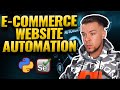 E-Commerce Website Automation with SELENIUM + PYTHON | Browser Automation | Full Project