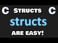 Structs in C are easy! 📦