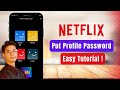 How to Put Password On Netflix Profile !