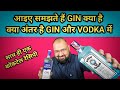 GIN kya hai | Difference in GIN \u0026 Vodka @nilgirikashyap #gin #vodka #cocktail