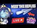 LET'S EXPLORE THE NEW LOBBY \u0026 MEET THE KEPLIES LIVE DOLLY'S FACTORY ROBLOX