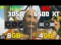 RTX 3050 vs RX 6500 XT - 10 Games Test