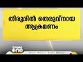 തിരൂർ തെക്കൻ കുറ്റൂരിൽ തെരുവ് നായ ആക്രമണം; മൂന്ന് കുട്ടികൾക്ക് പരിക്കേറ്റു