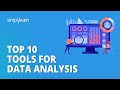 🔥 Top 10 Tools for Data Analysis | 10 Best Data Analytics Tools 2026 | Simplilearn