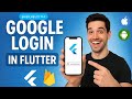 Google Sign in Flutter | Firebase Google Sign in Flutter (Android \u0026 IOS)