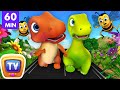 The Garden Friends Bugs Song with Jumblikans Dinosaurs + More ChuChuTV Toddler Learning Videos