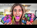 BUSTING 100 MYTHS in 24 HOURS! (with my daughter)