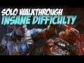 Gears of War 4 Insane Walkthrough Solo | Act 4, Chapter 5: Storm Warning