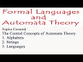 Alphabets and Strings and Languages || FLAT || GiriRaj Talks