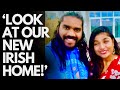 Indians showing off their new houses in Ireland!