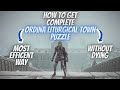 HOW TO COMPLETE THE ORDINA LITURGICAL TOWN PUZZLE | WITHOUT DYING | ELDEN RING TUTORIALS