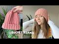 CROCHET BEANIE | easiest beginner friendly tutorial