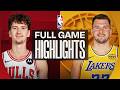 BULLS at LAKERS | FULL GAME HIGHLIGHTS | March 12, 2026