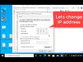 How to change your IP address in Windows 10