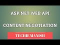 ASP.NET Web API Content Negotiation | Visual Studio 2019