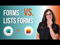 DON'T Use Microsoft Lists FORMS Until You WATCH This