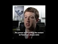 Zuckerberg Says Facebook Won't Sell Your Data 2009 BBC