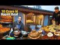 10 करोड़ की House Boat पे Indian Street Food 😍 Vegetarian Kashmiri Wazwan, Srinagar famous Le Delice