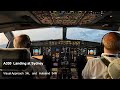 A330  Manual and Autoland, Sydney